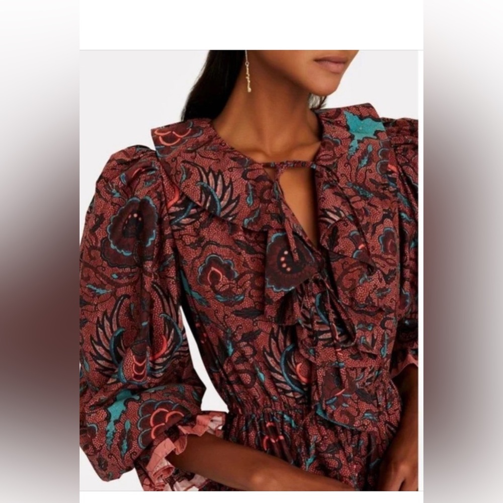 Ulla Johnson Caris Ruffle Mini Dress - Picture 5 of 10